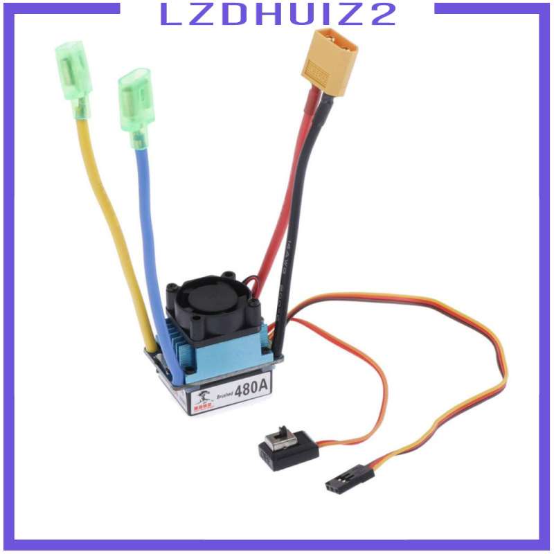 Bộ Điều Khiển Tốc Độ Điện Tử 480A ESC Không Thấm Nước Cho Động Cơ 540