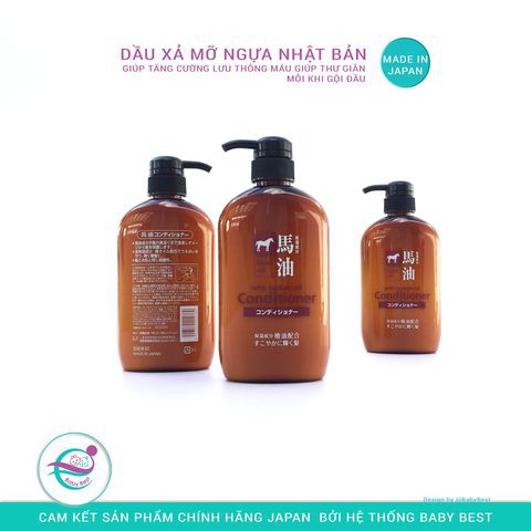 Dầu xả mỡ ngựa Horse Oil Natural Hair 600ml