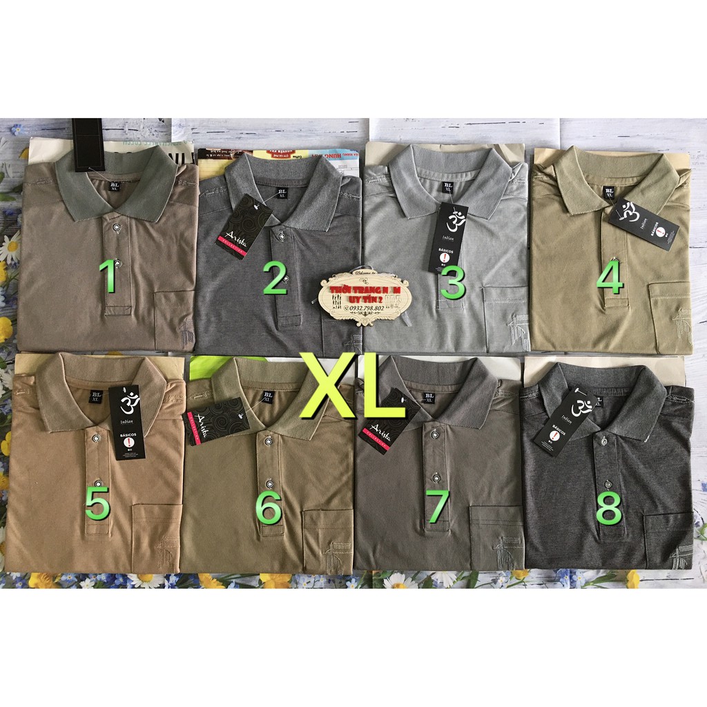 HÌNH THÂT + CLIP - ÁO THUN NAM TRUNG NIÊN CÓ CỔ RẺ ĐẸP | BigBuy360 - bigbuy360.vn