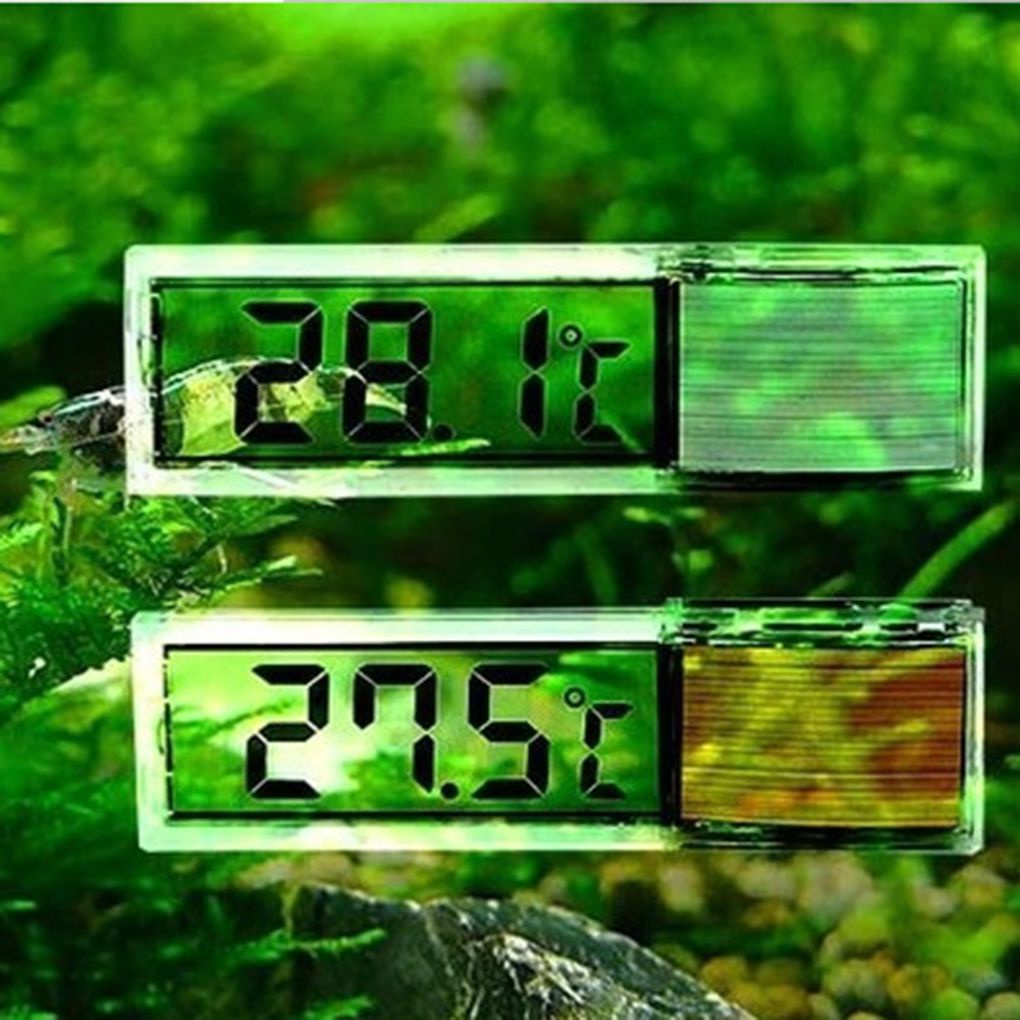 Nhiệt kế điện tử màn hình LCD 3D đa năng cho bể cá chất lượng cao