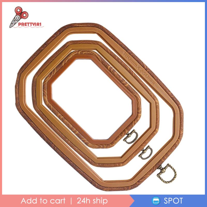 Set 3 Khung Đứng Thêu Tranh Nghệ Thuật Thủ Công Trang Trí Nhà Cửa