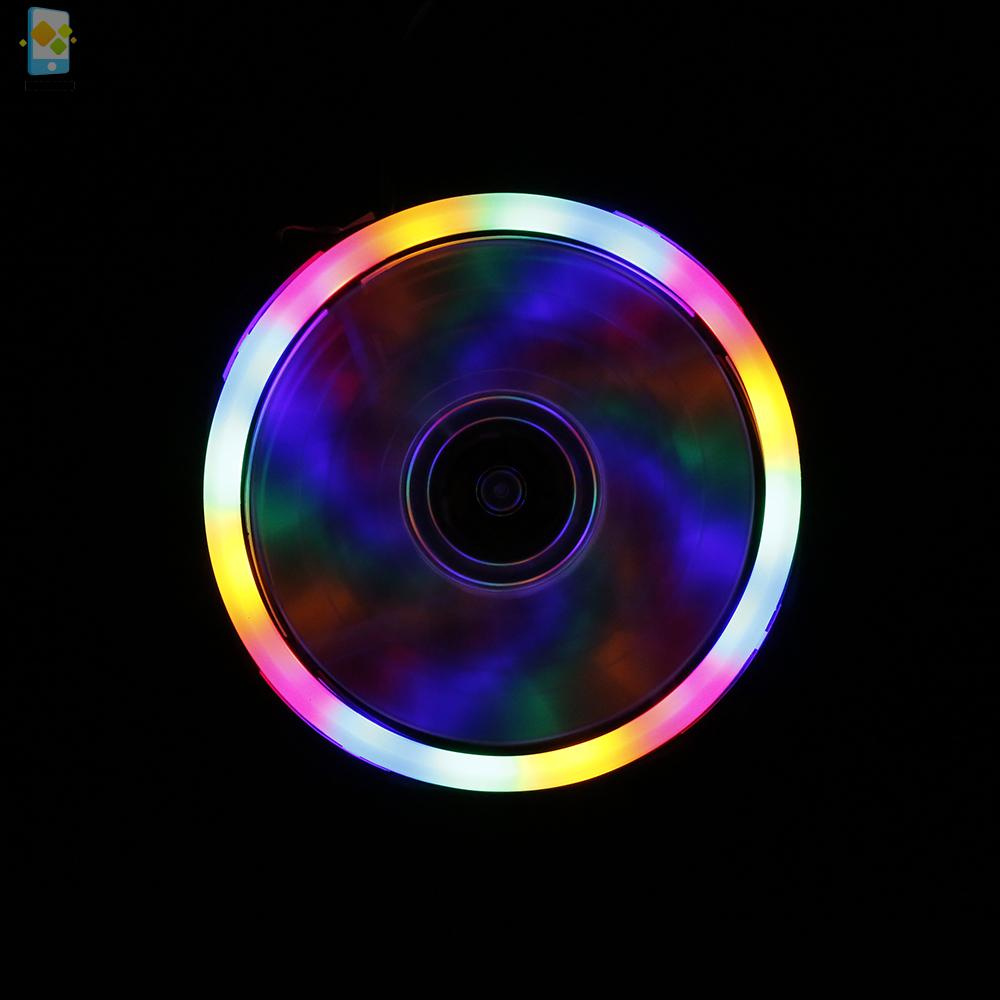 Quạt Tản Nhiệt Rgb 12cm 12 Giờ Màu Rgb Không Gây Tiếng Ồn Có Thể Điều Chỉnh 1 Tiếng