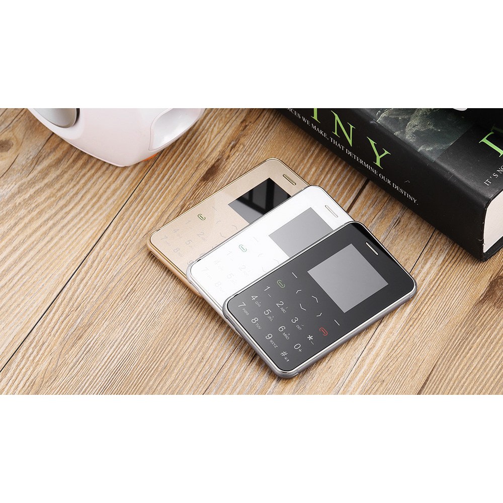 [Mã SKAMAP6 giảm 8% đơn 250k] ĐIỆN THOẠI AEKU I6 (CARD PHONE) SIÊU MỎNG