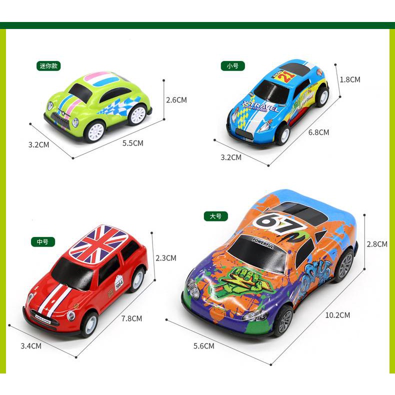 Đồ chơi trẻ em mô phỏng ô tô hợp kim mô hình đua ô tô Ô tô đồ chơi mini
