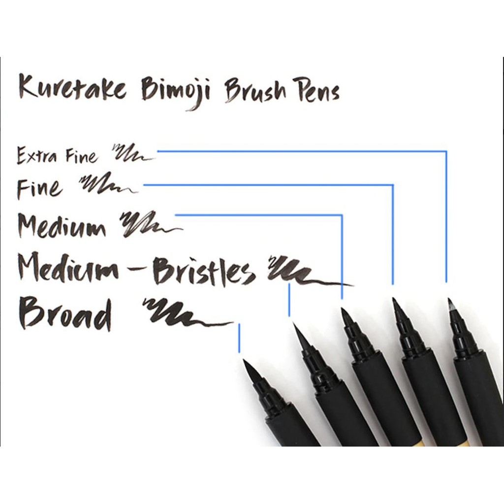 Bút Kuretake Bimoji Fude Brush pen