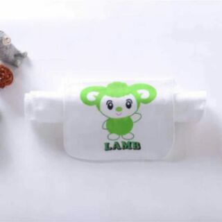 Combo 5 chiếc khăn lót lưng thấm mồ hôi cho bé