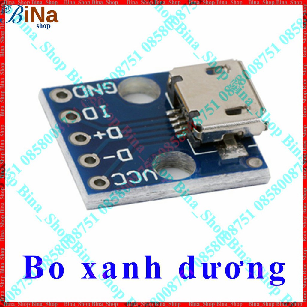 Bo chuyển micro USB sang DIP 2.54mm | BigBuy360 - bigbuy360.vn