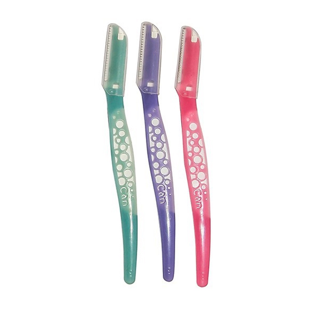 Dao Cạo Lông Mặt Cao Cấp Kai Can For Women Face (Set 3 Cây)