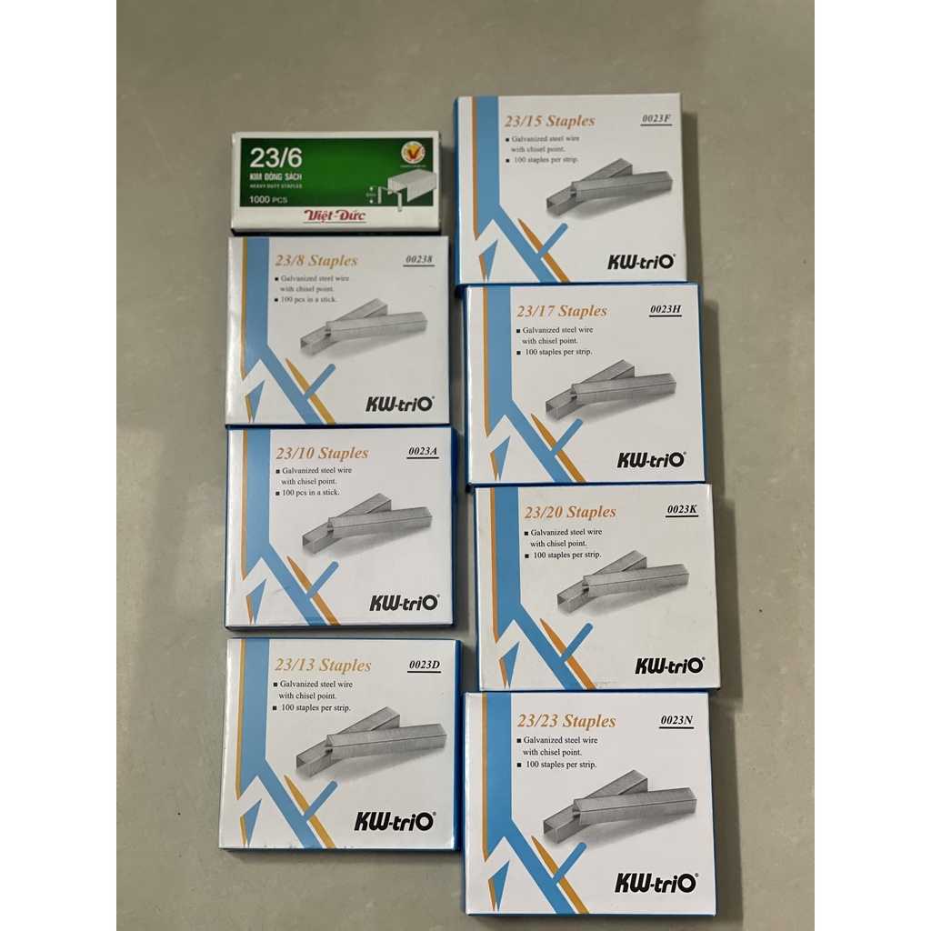 Ghim bấm KW Trio 23/20 023K chính hãng