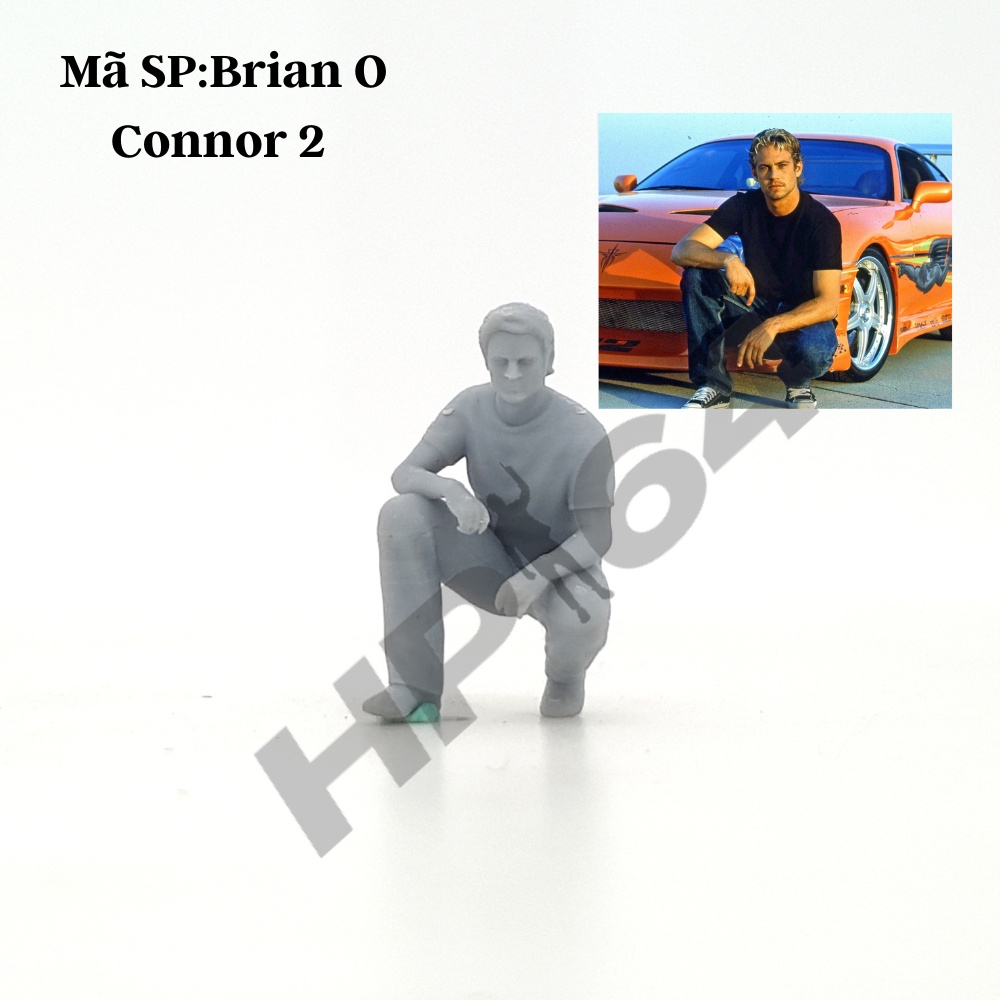 Mô hình nhân vật thô chưa sơn tỉ lệ 1/64 FnF