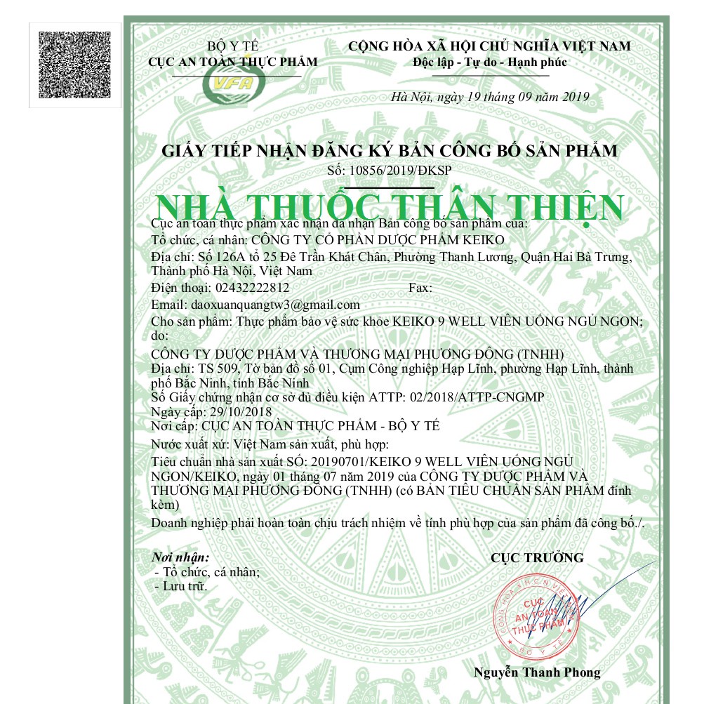 Viên ngủ ngon Keiko 9 well – giúp hỗ trợ ngủ nhanh, ngủ sâu giấc, giảm mất ngủ, khó ngủ (20 viên)