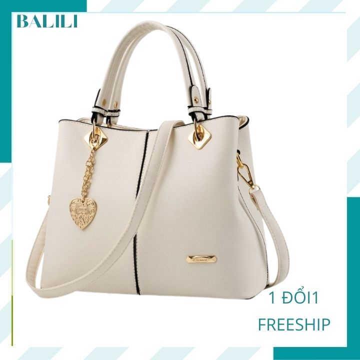 Túi xách công sở nữ DOODOO da PU cao cấp thanh lịch 30cm - TÚI XÁCH BALILI