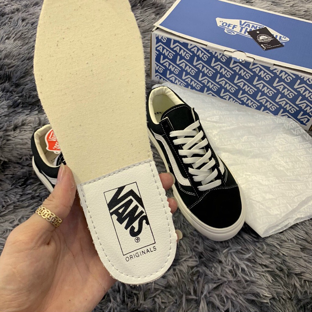 Giày thể thao và sneaker nam nữ màu đen ,giày vans vault đen nam nữ