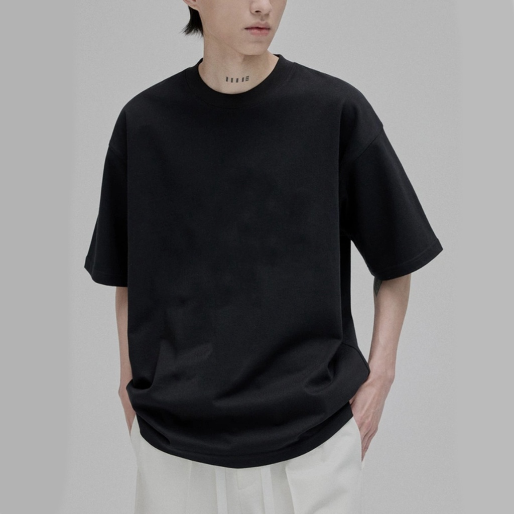 Áo Thun Tay Lỡ Chất 100% Cotton Cao Cấp Form Rộng Đẹp Unisex Cho Nam Nữ LOHA