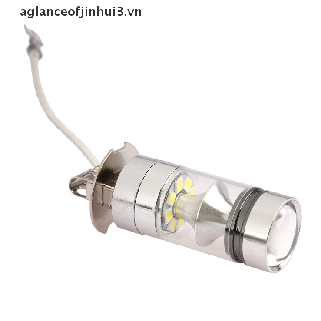 Bóng Đèn Pha LED Chống Sương Mù 12 / 24V 100W H3 Chuyên Dụng Cho Xe Hơi