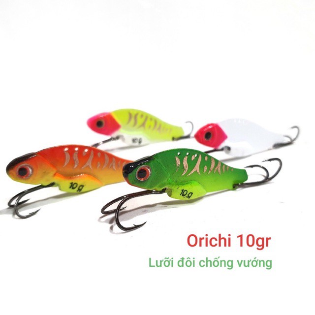 alo xả giá rẻ Cá sắt Orichi - lưỡi đôi - chống vướng 10gr