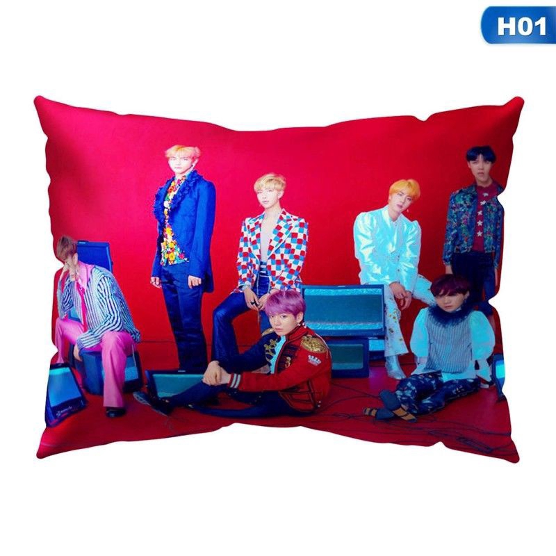 Gối Sofa In Hình Nhóm Nhạc Bts Love Yourself