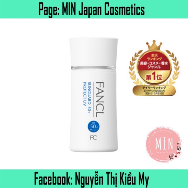 Kem chống nắng Fancl 60ml
