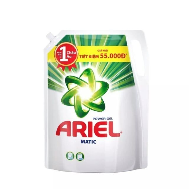 Nước giặt Ariel (túi 2,4kg/2,15kg)