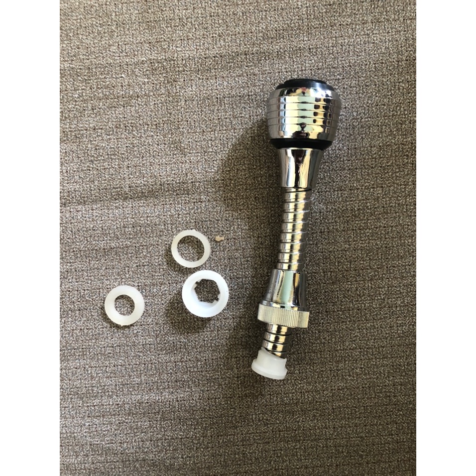 Đầu vòi nước tăng áp tăng áp dòng nước lên tới gấp 2 đến 3 lần bình thường dựa vào nguyên lý đặc biệt