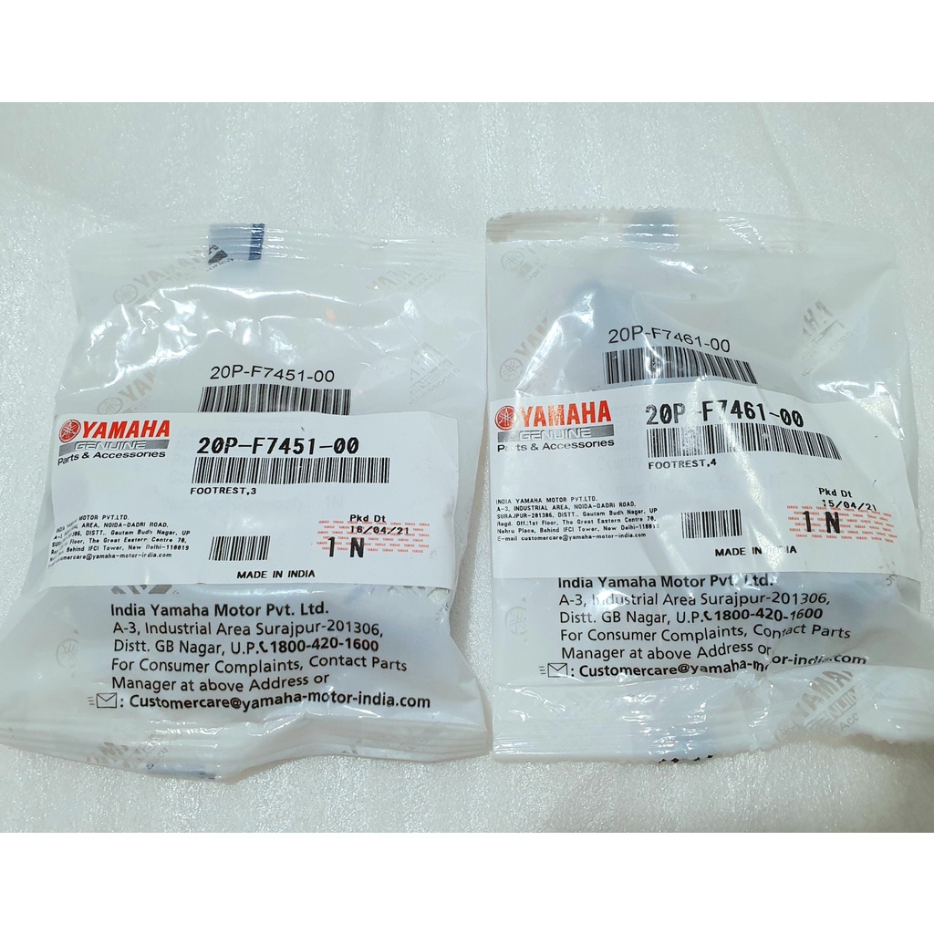 Gác chân nhôm trước xe Yamaha R15v3 chính hãng