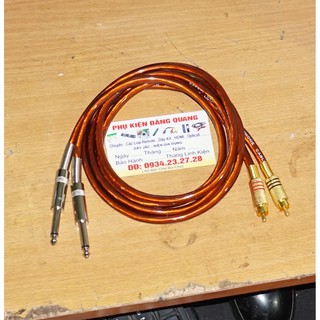 Dây jack chuyển 6 ly ra av dài 2m