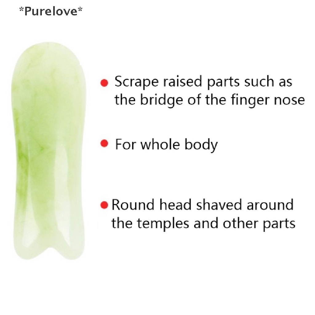 1 Dụng Cụ Cạo Gua Sha Bằng Nhựa Resin Tự Nhiên Chăm Sóc Sức Khỏe