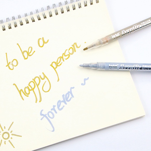 Bút Đánh Dấu Acrylic Vẽ Tranh Graffiti Bằng Gốm 1.0mm LT1105O