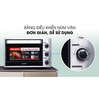 Lò nướng Sharp (Nhật Bản) EO-A323RCSV-ST 32 lít (Bảo hành 12 tháng)