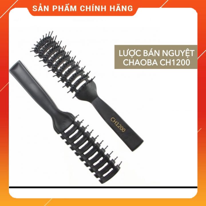 LƯỢC BÁN NGUYỆT  - Mảnh ghép cuối cùng để có một kiểu tóc đẹp phù hợp cho salon tóc