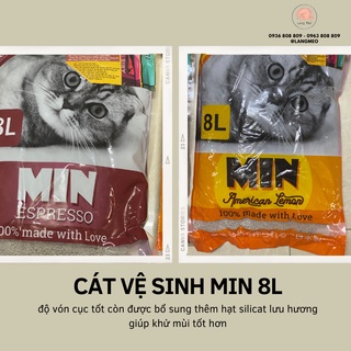 Cát vệ sinh mèo Min 8L