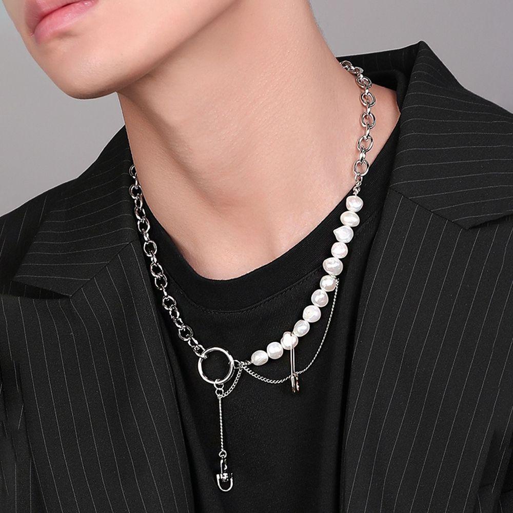 VANES1 Vòng cổ Kim Loại Thiết Kế Độc Đáo Cho Nam Và Nữ