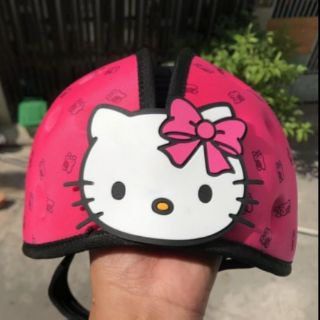 (FULL BOX) Nón bảo hiểm cho bé JIZO HELMET (MUMGUARD) mẫu KITTY hồng-CHÍNH HÃNG