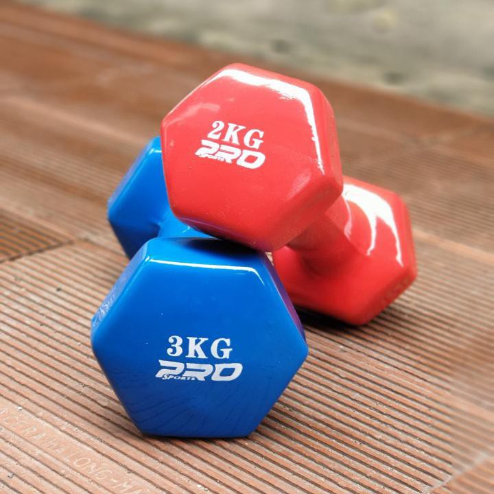 TẠ TAY BỌC CAO SU PRO 2KG