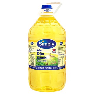 Dầu ăn Simply 5L - Dầu đậu nành Simply 5L