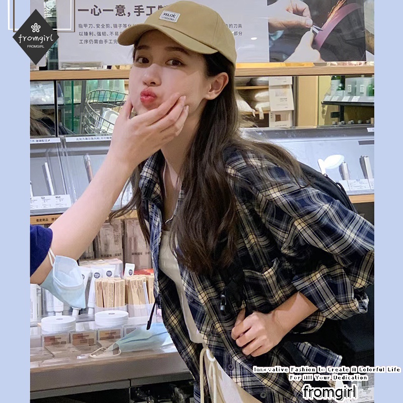 Áo Sơ Mi Kẻ Sọc Dáng Rộng Phong Cách retro Mùa Thu 2022 Mới