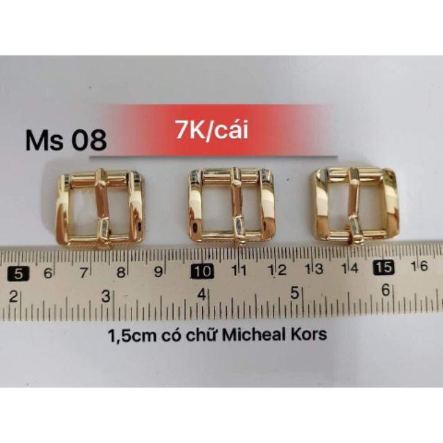 Khoá kim size 1,5cm hiệu MK-TK08(giá 1 cái)