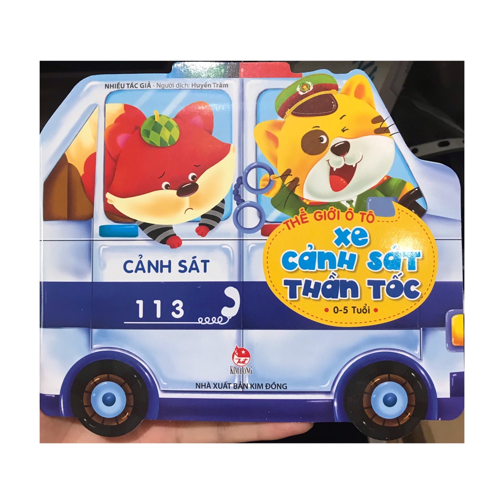 Sách - Thế giới ô tô : Xe cảnh sát thần tốc