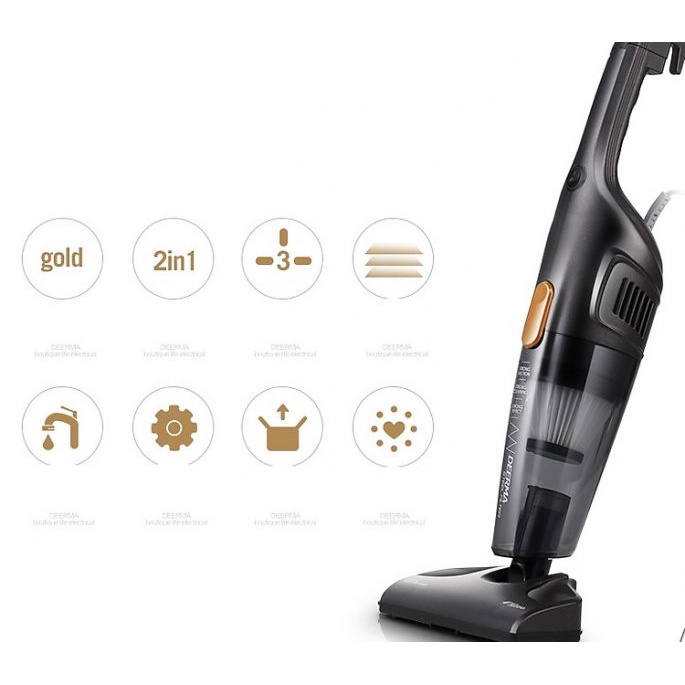 Máy hút bụi cầm tay Deerma DX115C/ DX700- Hàng chính hãng, bảo hành 6 tháng
