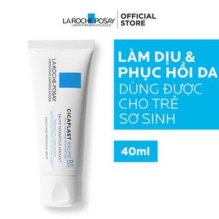 Kem dưỡng giúp làm dịu, làm mượt, làm mát &amp; phục hồi da phù hợp cho trẻ em La Roche-Posay Cicaplast Baume B5 40ml