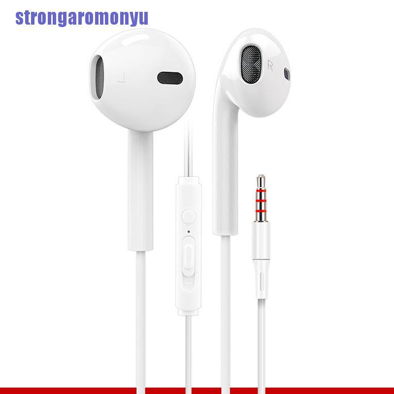 Tai Nghe Nhét Tai Jack 3.5mm Âm Thanh Siêu Trầm Có Micro