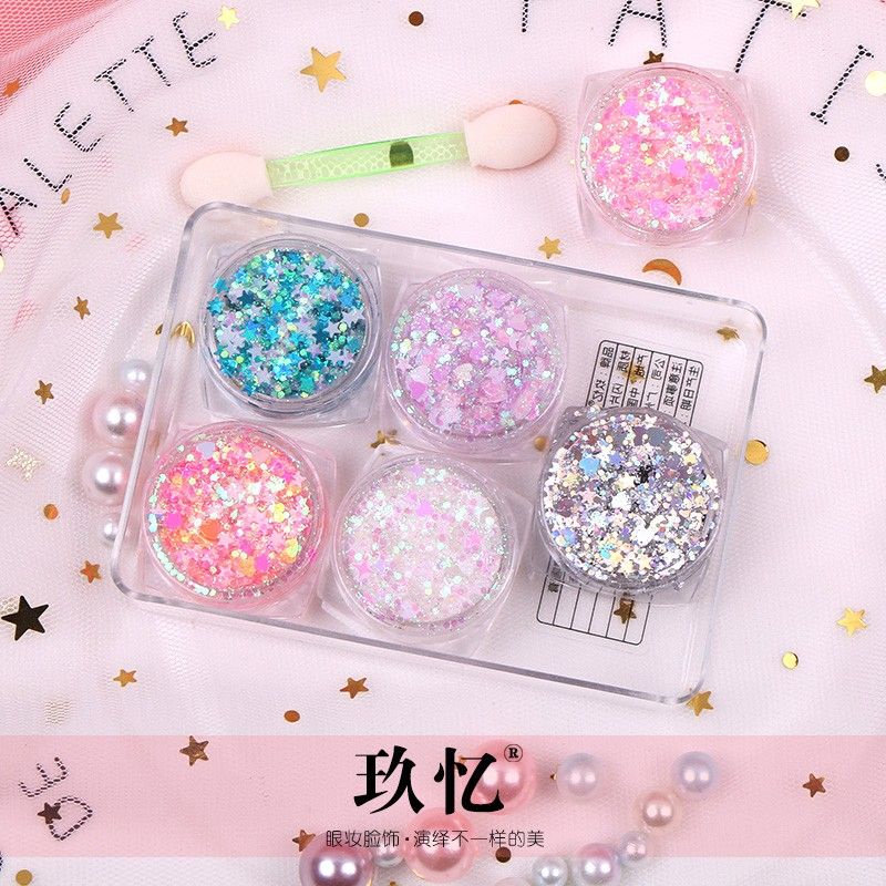 Bán Chạy#Gel Kim Tuyến Lấp Lánh Trang Điểm Mắt / Mặt Cho Bé Gái 8