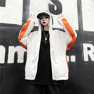 Adidas Male And Female Windbreaker Casual Tools Korean Version Of Couple Jacket Hong Kong Style