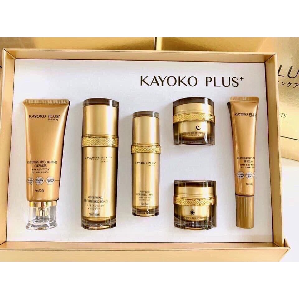 BỘ MỸ PHẨM KAYOKO PLUS NHẬT BẢN 6In1 CAO CẤP - MẪU MỚI NHẤT  CHÍNH HÃNG KOYOKO