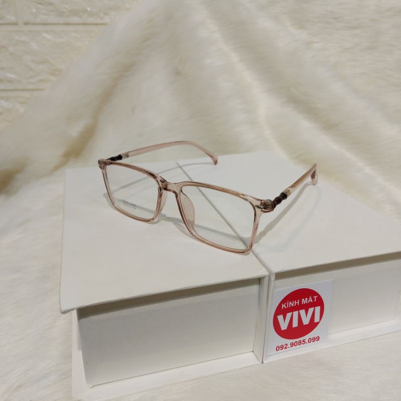 Gọng kính cận vuông V8087 Nam Nữ - Nhựa dẻo hàn - Kính Mắt ViVi - Nhận cắt cận viễn loạn | BigBuy360 - bigbuy360.vn