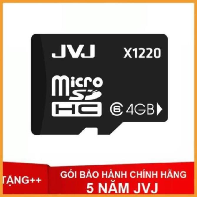 Thẻ nhớ JVJ 32GB/16GB/8GB/4GB/2GB tốc độ cao, bảo hành chính hãng 1 năm