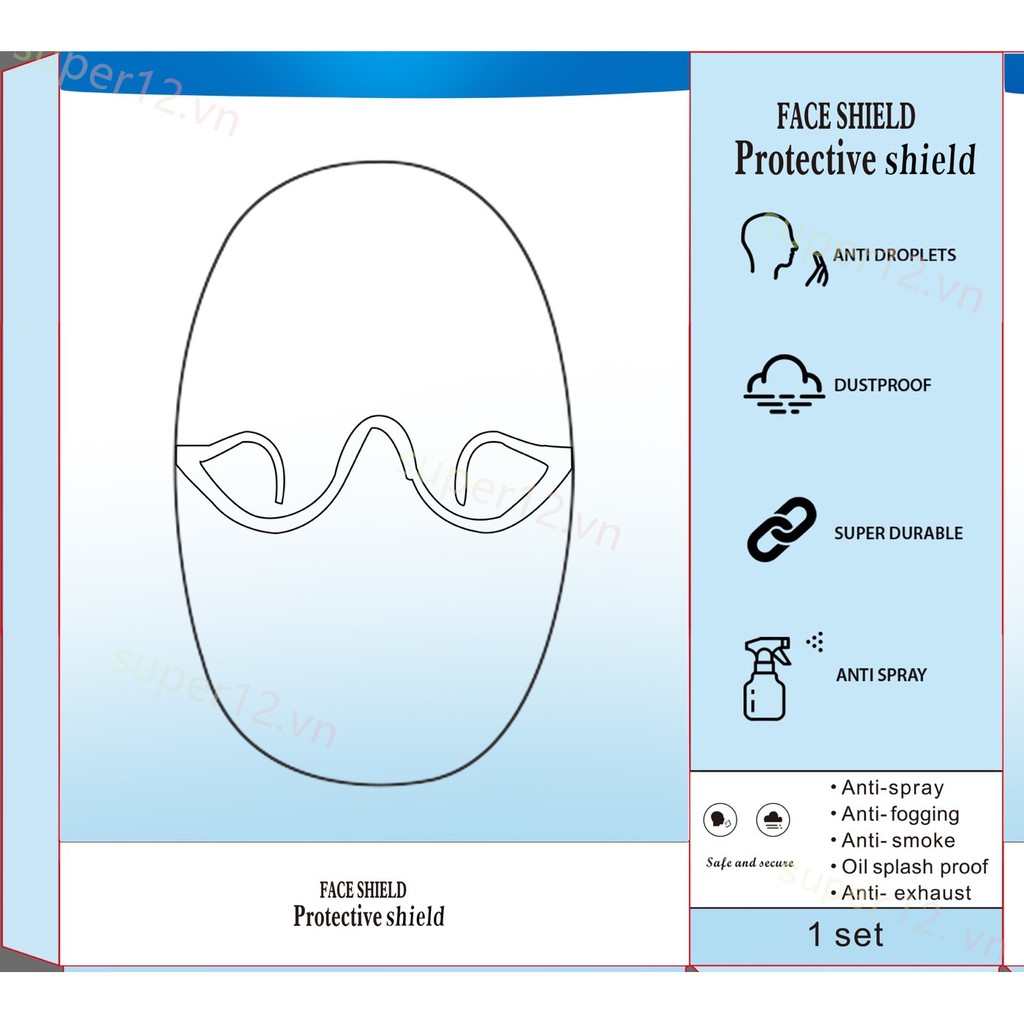 ✨cheap price Extended PC + PET transparent full face protective mask Space mask plastic cycling shield VUE Shield | BigBuy360 - bigbuy360.vn