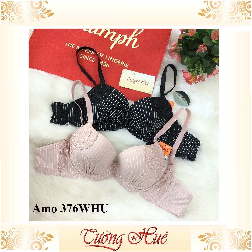 SALE SALE SALE - Áo lót nữ Triumph Amo 376 WHU sọc phối ren.