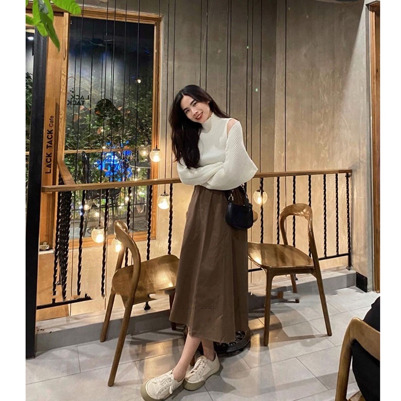 Sét Áo Ba Lỗ Cổ 3 Phân Kèm Áo Khoác Lửng Chất Len M1632-Teen 888