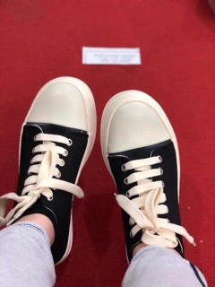 Rick owen cổ thấp